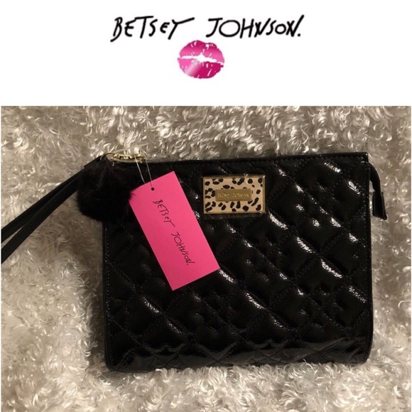 🆕Betsey Johnson Cosmetic / Wristlet / Clutch - Picture 7 of 8